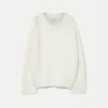 maglia in costa inglese di lana cashmere pure - immagine 4