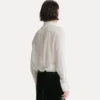 camicia smoking in voile con ruches diamond - immagine 3