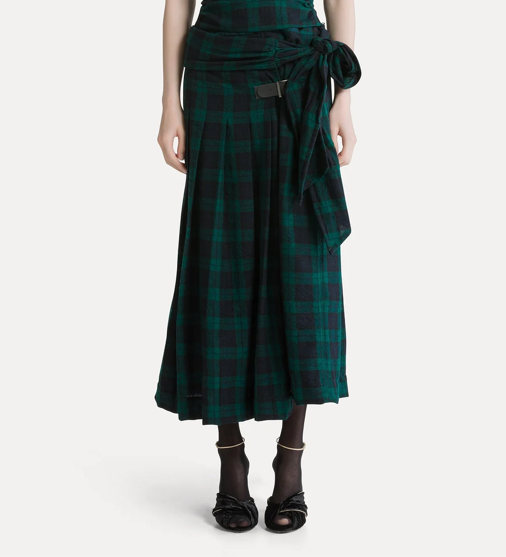kilt in lana “highland tartan” woods